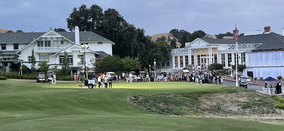 Final day of the invitational at Diablo CC. It's been a very successful weekend, with the Greens Team knocking it out of the park!