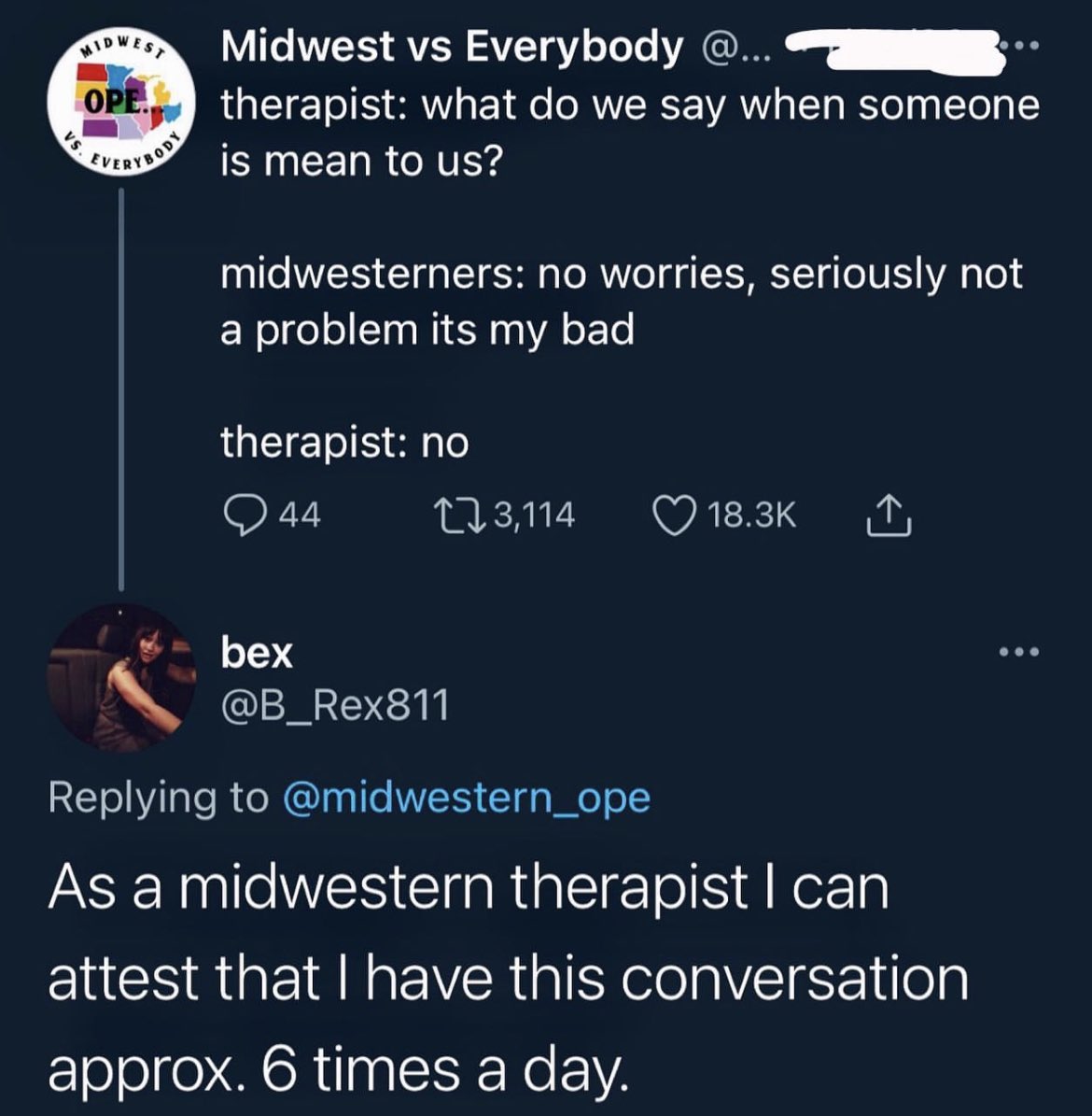 Midwest vs. Everybody (@midwestern_ope) on Twitter photo 