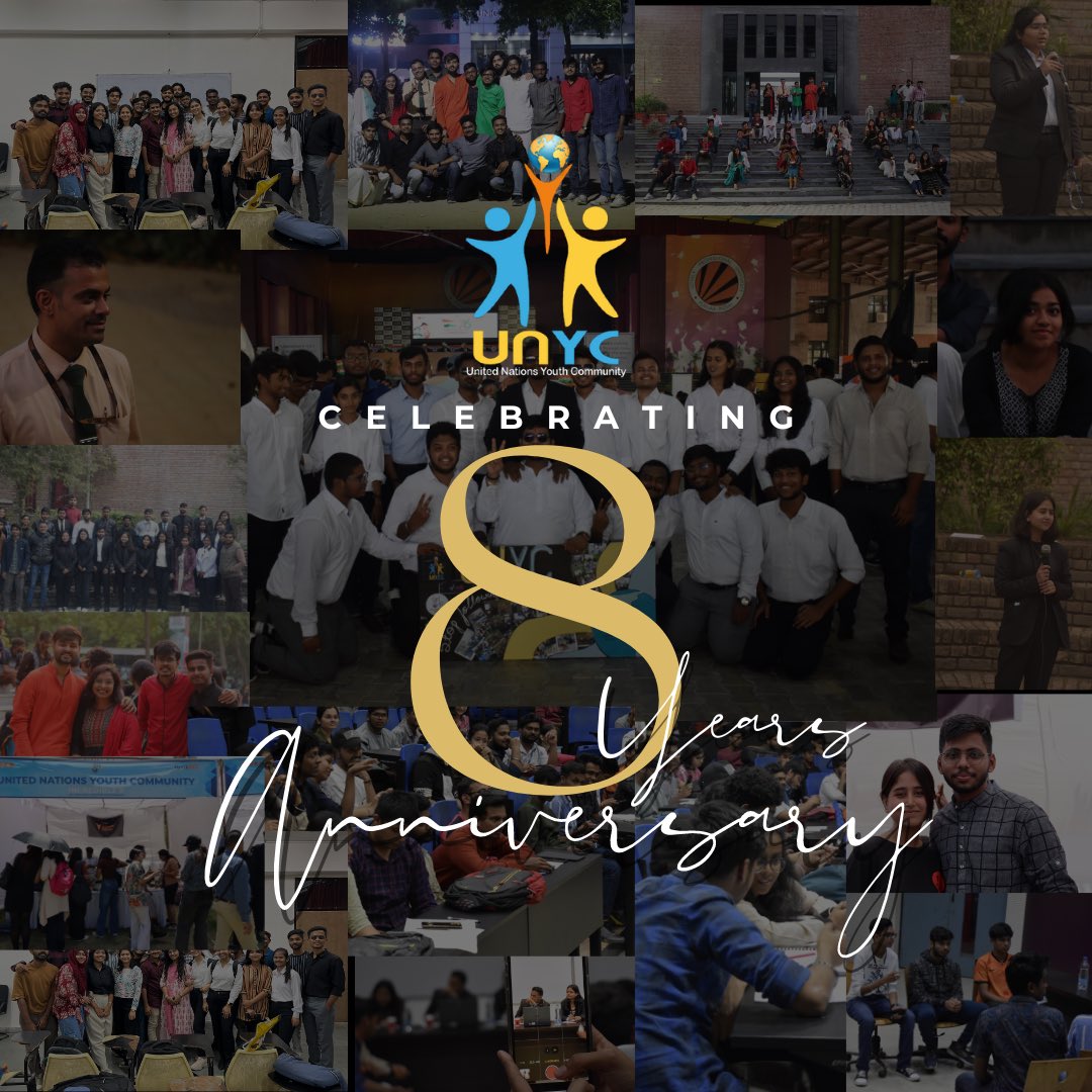 unyclpu's tweet image. "The Achievements of an Organization are the results of combined efforts of every individual”Today we are celebrating 8th year of excellence and growth of our Organization,Thanks to each and everyone out there who helped us in our journey of hardships, happiness and success.#unyc