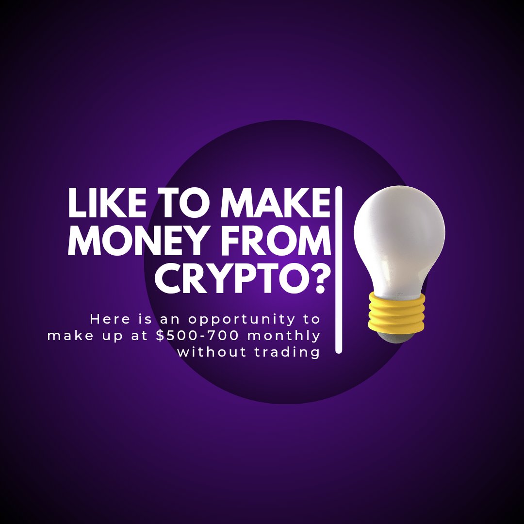 Bellickkruz's tweet photo. One of my followers recently came to my dm saying he has been in the crypto space for more than 6 months and hasn't made his first $1000 yet

I felt really bad

If you're among them, here is an opportunity to make at least $500-700

Made over $1000 in April with this opportunity https://t.co/cSYWF1KW9H
