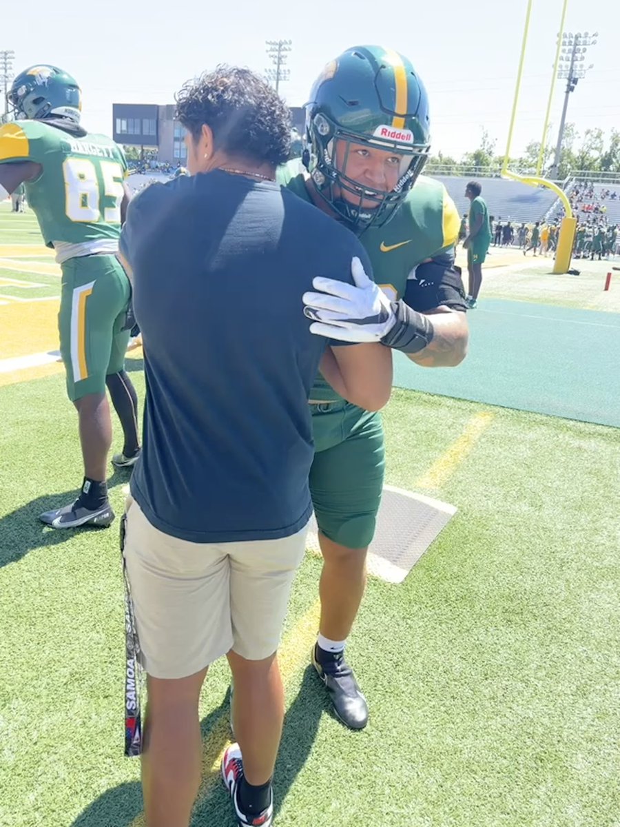 Had a great visit at NSU! Thanks to @CoachSteveAdams for the love🔰 Looking forward to coming back on campus.@HarlowjohnH @Spotlight39_Pod @CoachNice_SMHS @BE1STRING @CoachWeston_ @Isaiahhendersn