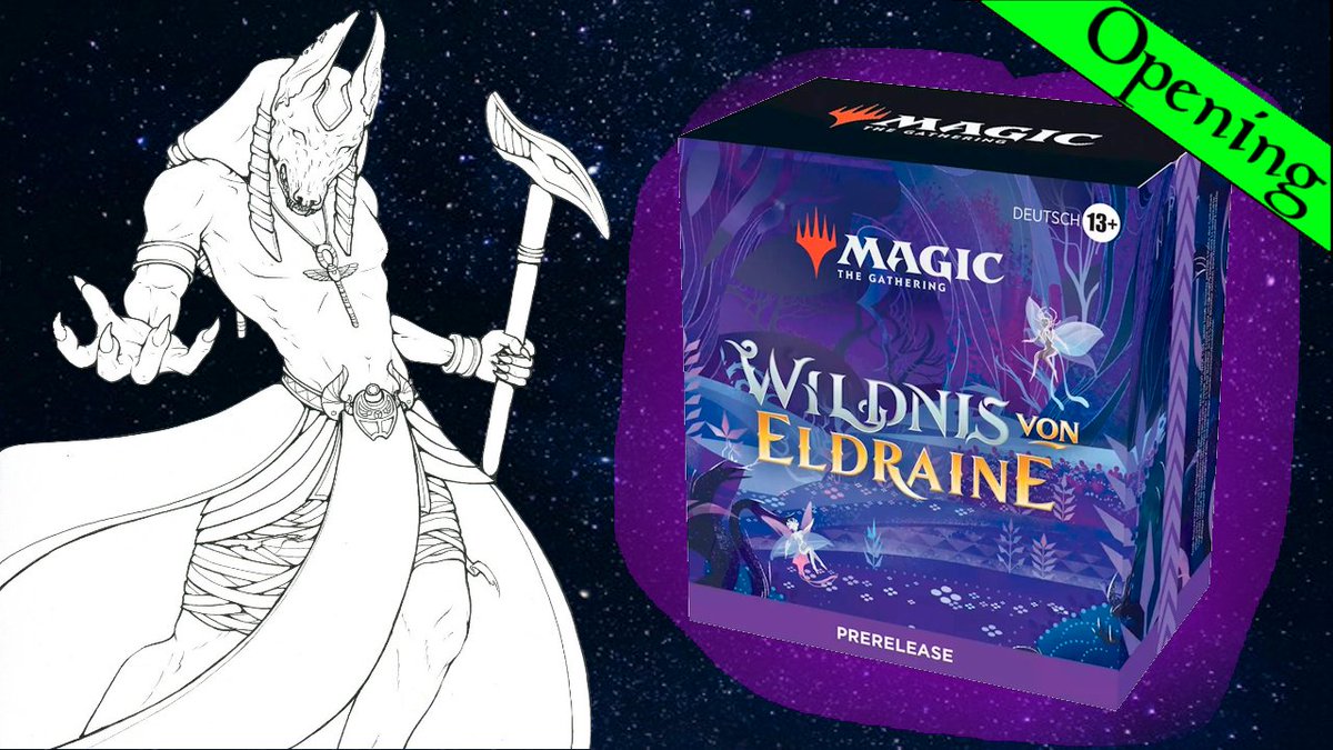 Heute machen wir dein PreRelease Kit von Eldraine auf :)
Ich habe gehört  @Phynxes  und  @Nareas  machen auch eins auf :D
Lasst uns mal schauen wer das coolste Zeug aufmacht :3

Link: youtu.be/Zu9wwCsyJic