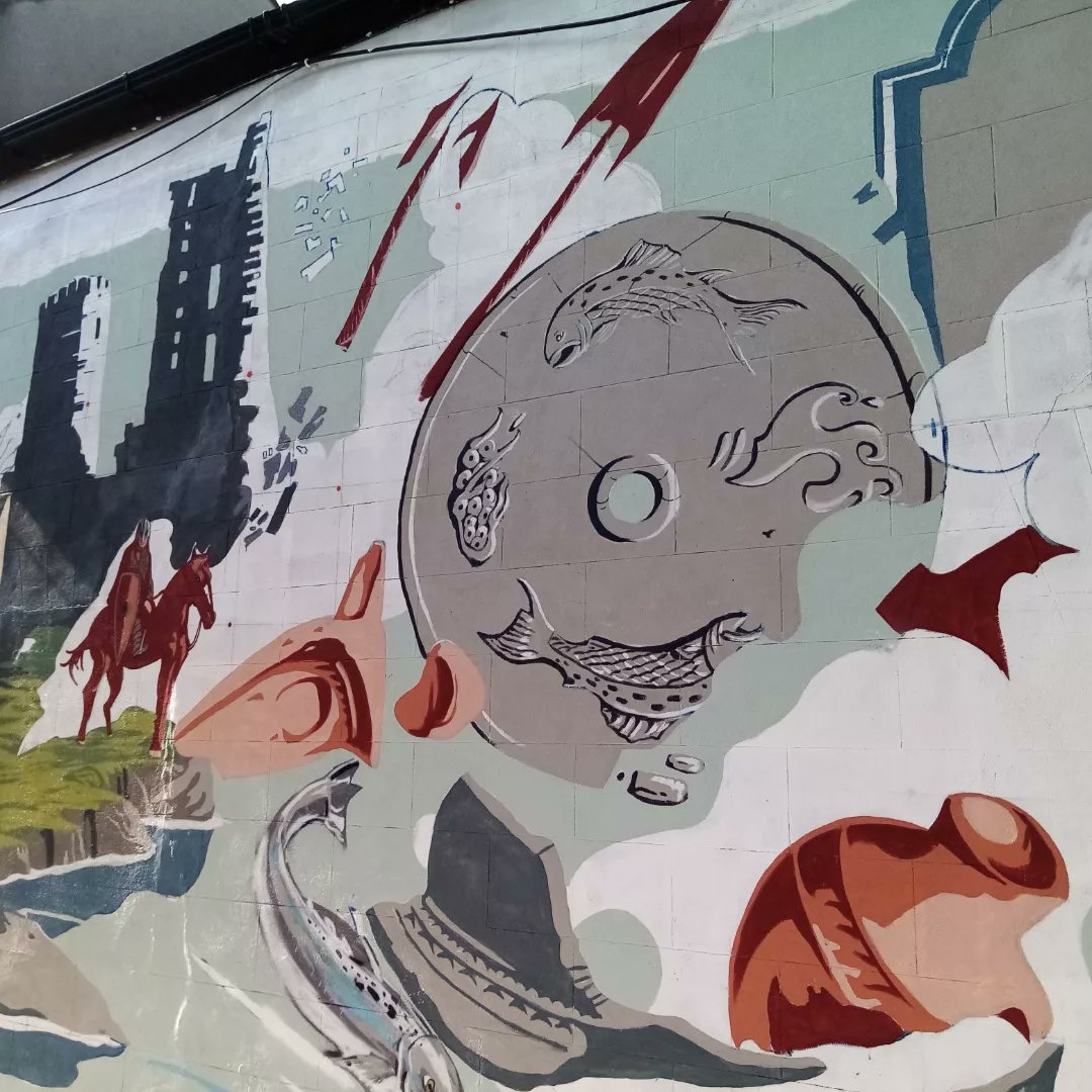 michasorigami1's tweet photo. #medieval
#wallart in #arklow
🎨🖌️ #arts #muralproject
@CommArchWick @MaritimeArklow https://t.co/jXJiQURtKp