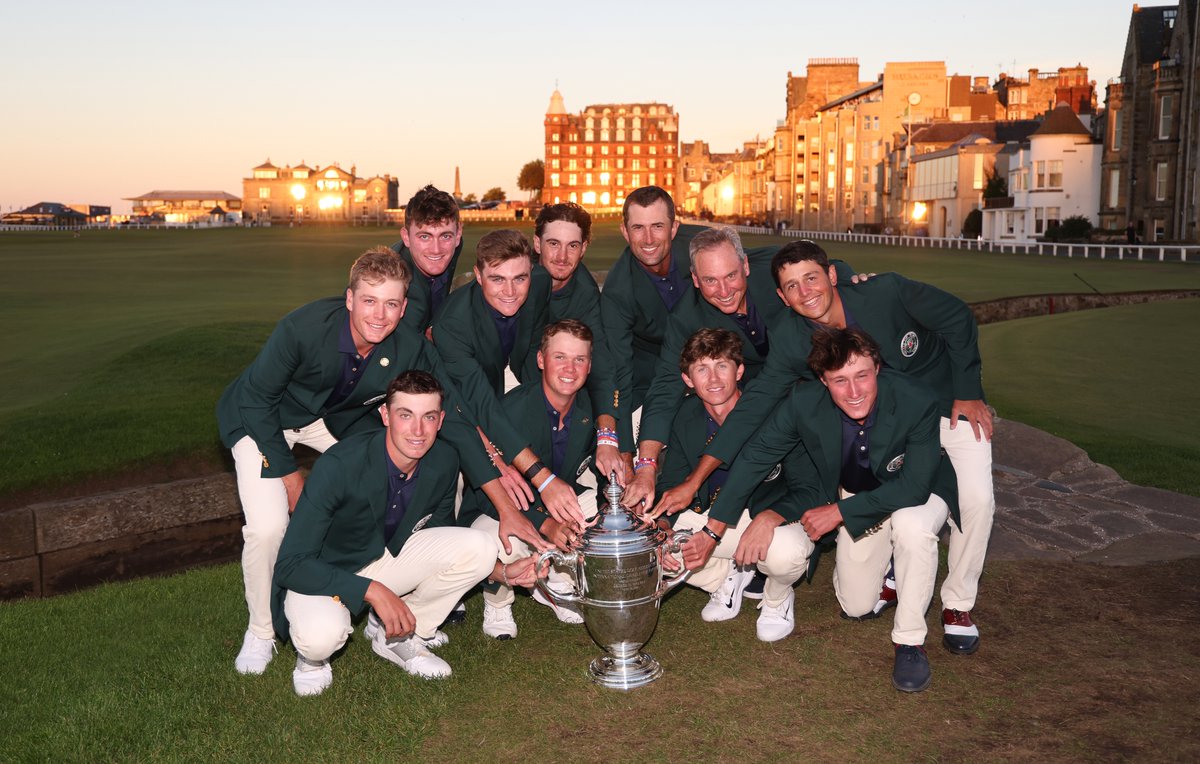 A historic win at @TheHomeofGolf 🏆😎