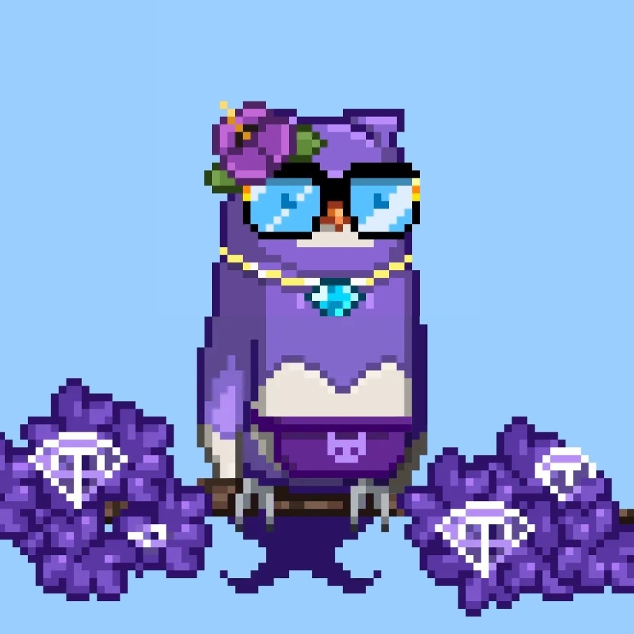 NFTStineMarie's tweet photo. #NewProfilePic #BirdBuilders #purplegirl https://t.co/hz0aZwpmms
