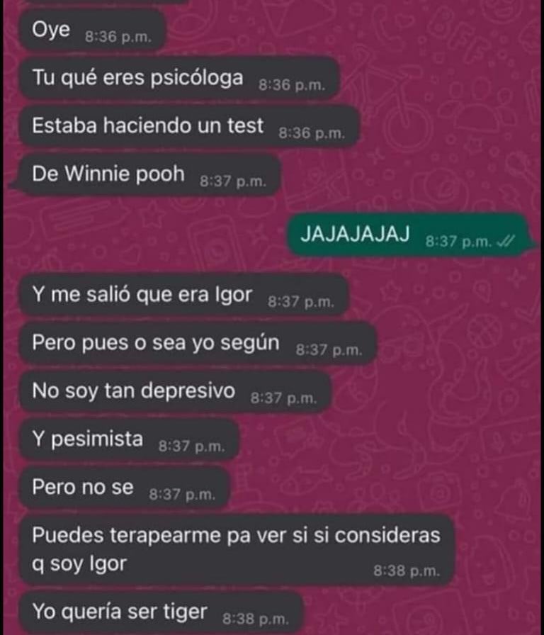 yo quería ser tiger