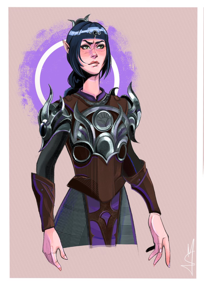 zkalnir's tweet photo. Heyyy~
*casually stops playing Baldur's Gate 3 for 5 minutes just to draw #Shadowheart* 

#bg3 #BaldursGate3 https://t.co/4egIJgtNv0