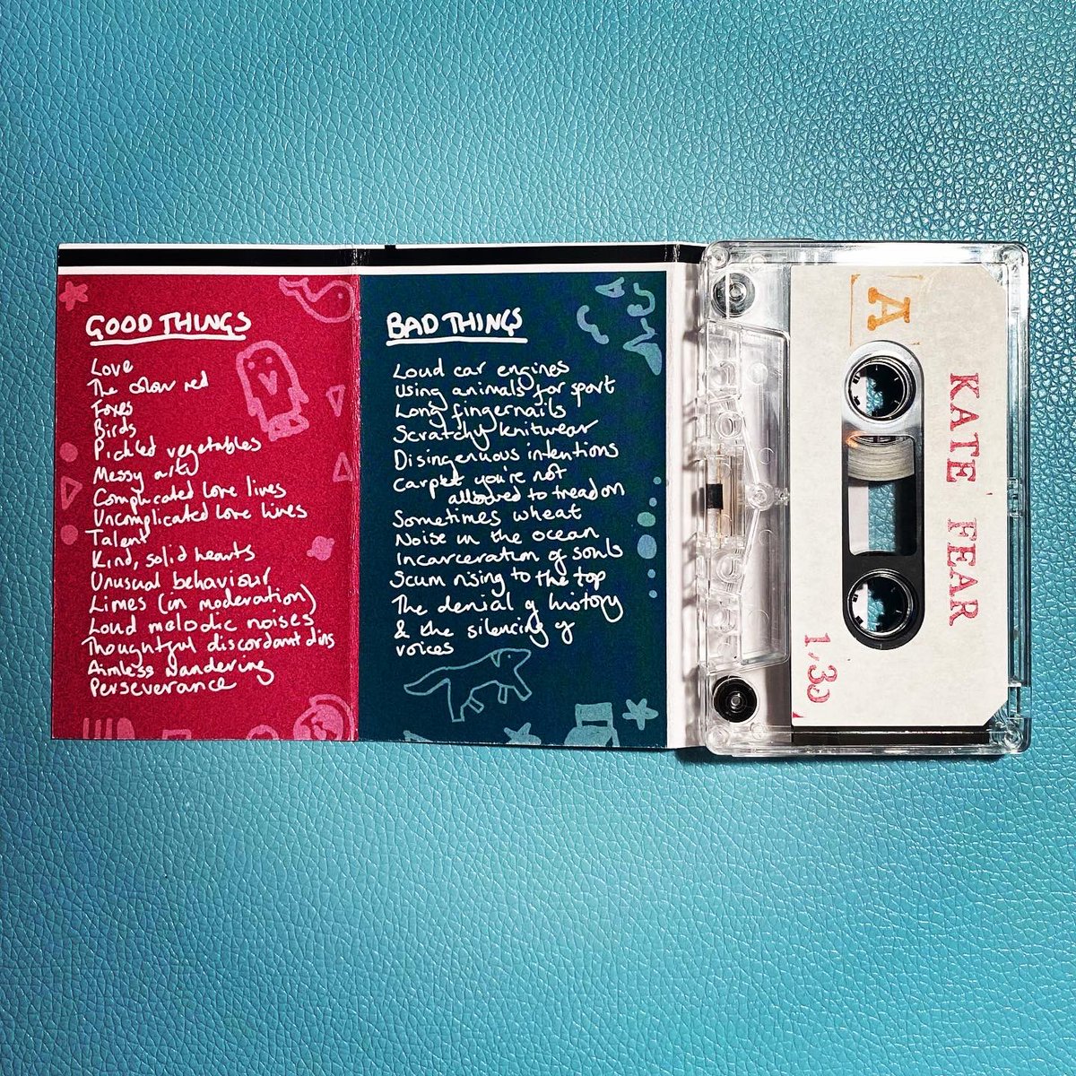 Kate_Fear101's tweet photo. It’s been so great releasing my album this weekend. Thanks for all the love 💛 If you buy a tape you also get a free #linocutprint print, Gloomy Indie Girl. Only £8 for both AND a digital download. https://t.co/y1yOO3aTRi

#cassette #cassettetape #tape #linocut #synthpop https://t.co/ItIQtcD40s