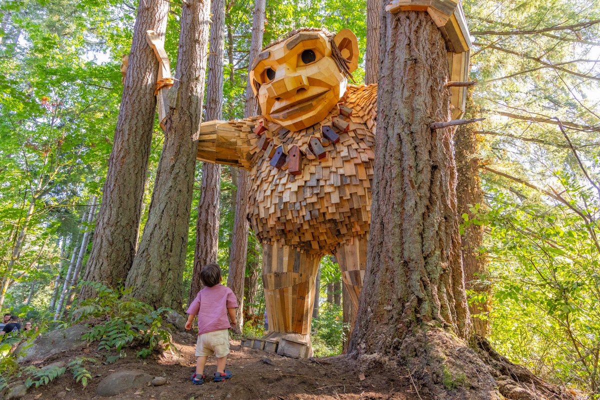 We are beyond excited to share with you Thomas Dambo's latest creation, Jakob Two Trees, the latest addition to the Northwest Trolls: Way of the Bird King series.

Thank you to the <a href="/SnoTribe/">Snoqualmie Tribe</a>, Scan Design Foundation and the @PGAFamilyFdn. 

Plan your visit: issaquahwa.gov/troll