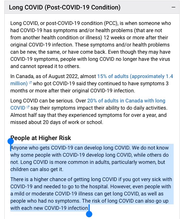 MamaToronto's tweet photo. @shelleylaskin @TDSBDirector @tdsb @SafeCity_TO @TOPublicHealth @TrusteeSara @DebbieKingPHP If TPH didn’t share the following #LongCovid &amp; #LongCovidKids info available on their website w/ everyone during their #onted presentation,

then they missed vital info for families.

This risk needs to be clearly communicated for back-to-school

https://t.co/qC4e21qhWH. https://t.co/uY4l41C1bg