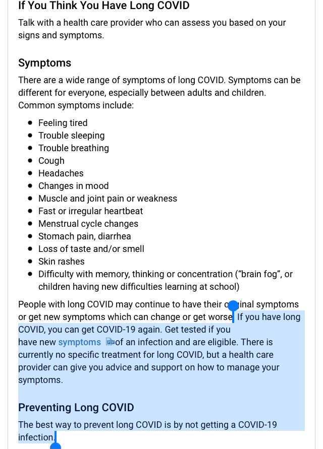 MamaToronto's tweet photo. @shelleylaskin @TDSBDirector @tdsb @SafeCity_TO @TOPublicHealth @TrusteeSara @DebbieKingPHP If TPH didn’t share the following #LongCovid &amp; #LongCovidKids info available on their website w/ everyone during their #onted presentation,

then they missed vital info for families.

This risk needs to be clearly communicated for back-to-school

https://t.co/qC4e21qhWH. https://t.co/uY4l41C1bg