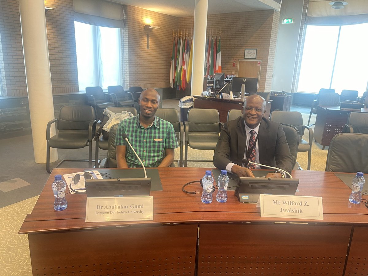 amgumi's tweet photo. It is a privilege to attend the 37th Scientific Advisory Board (SAB-37) of the Organisation for the Prohibition of Chemical Weapons @OPCW in The Hague🇳🇱
Most importantly the presentation of our research project on Plant Biomarkers for Cyanide detection using Sunflower https://t.co/9c33TojTHp