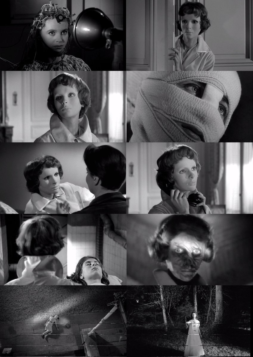 “Angelic? I don't know about that. When I look in a mirror, I feel I'm looking at someone who looks like me, but seems to come from the Beyond, from the Beyond.”

Eyes Without a Face (1960)
dir. Georges Franju

#100HorrorMoviesin92Days