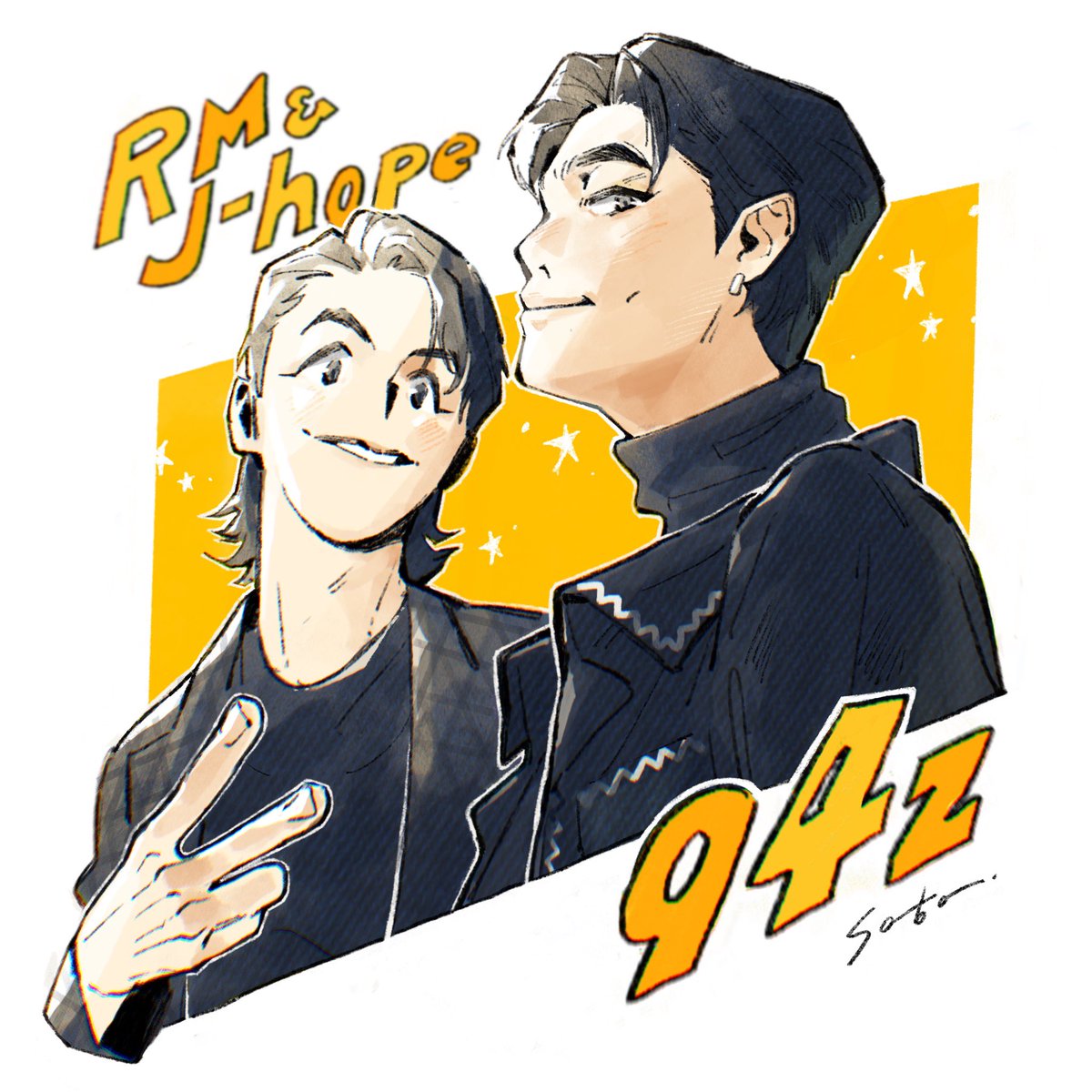 94z day 🐿️🐨⭐️⭐️

#btsfanart #jhop #RM #94z