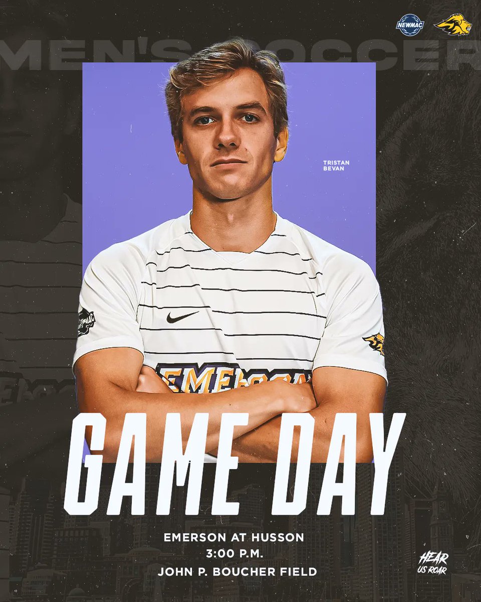 Sunday's are for soccer. ⚽ @emersonwsoccer vs. Misericordia | 2 p.m. ⚽ @emersonMSOC at Husson | 3 p.m. 📊 📺 buff.ly/3R98iqu #HearUsRoar