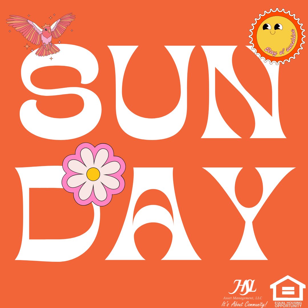 Happy Sunday from El Dorado Place Apartments.
#Sunday #SundayFunday #SundayMood #ItsAboutCommunity #HSLProperties #HSL #Arizona #HSLLiving #Home #HomeSweetHome #Apartments #ApartmentLiving
[Equal Housing Opportunity]
HSL Asset Management, LLC.