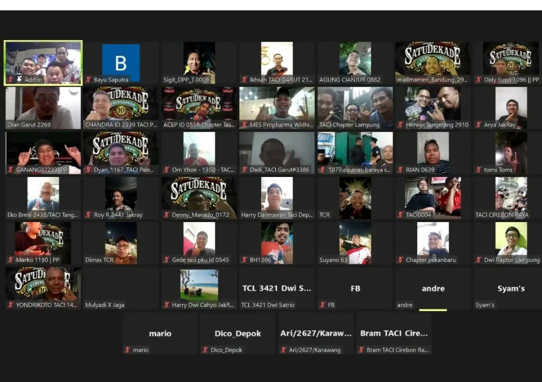 AvanzaClub_ID's tweet image. Syukuran serentak 1 Dekade 

#sepuluhtahuntaci #SatuDekadeKebersamaanTACI #ToyotaAvanzaClubIndonesia #DrivingWithManners #toyota #avanza #LetsGoBeyond #AlwaysDriveSafely #komunitasotomotif #clubotomotif