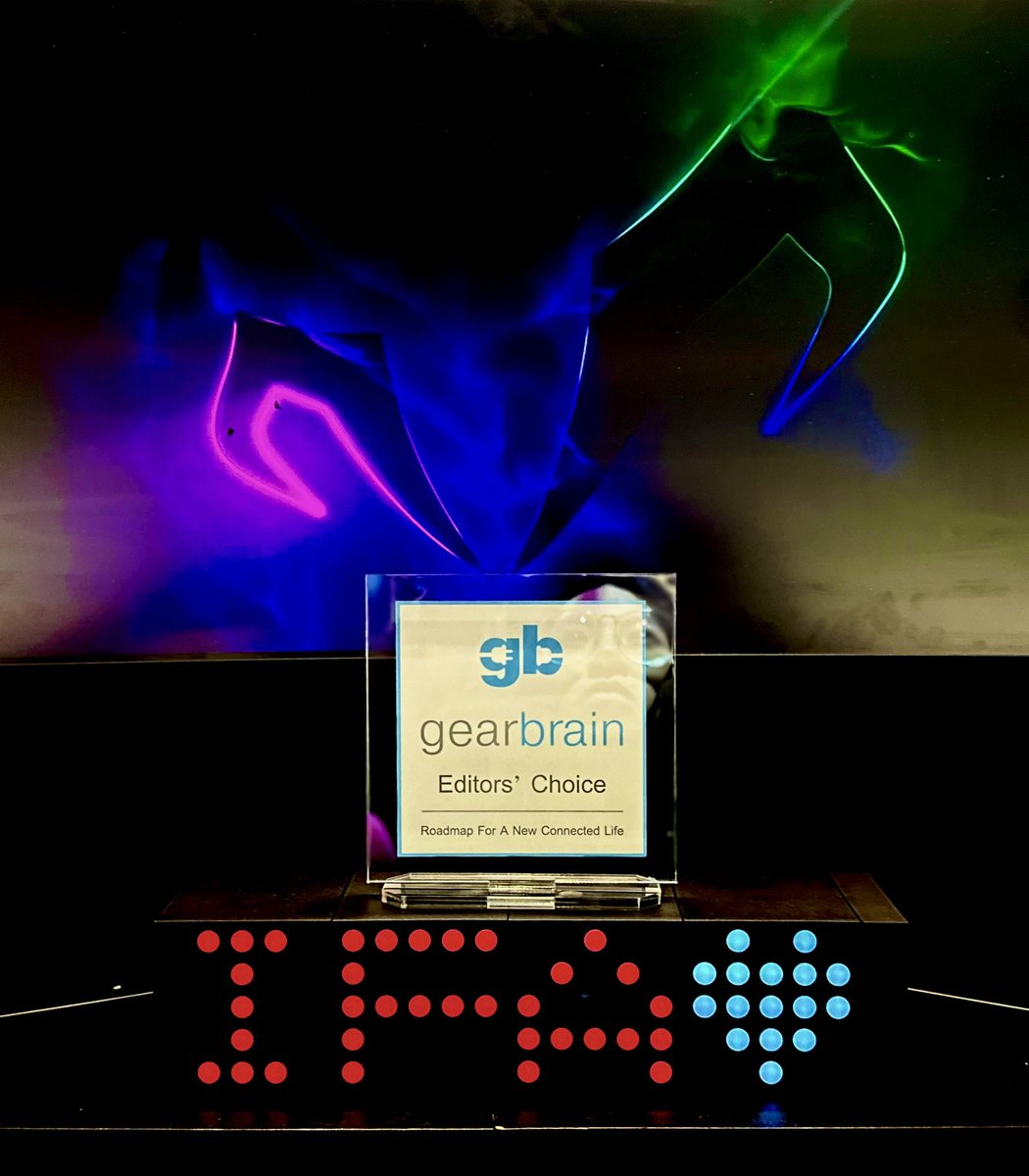 Yeelight's tweet photo. 🌟 Day 3 at IFA! 🌟
We're thrilled to have received the Editor's Choice award from GearBrain! 🏆✨
Come join us and experience the Yeelight Fun firsthand! 🎉💡 #IFA2023 #YeelightAdventures" https://t.co/AzmJbDf9E2
