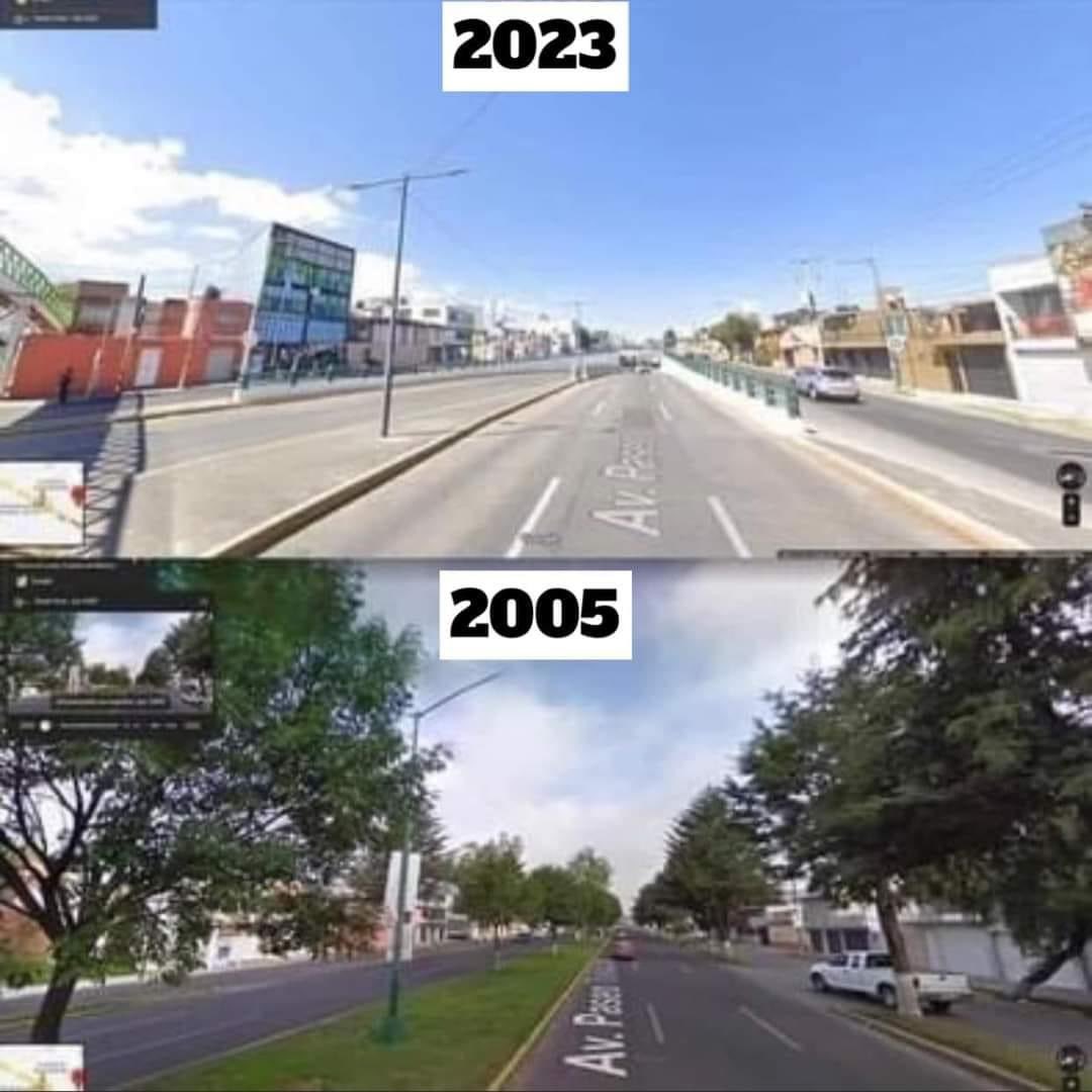 Cuando te preguntas por qué no hacía tanto calor antes.

-Aquí está tu respuesta: