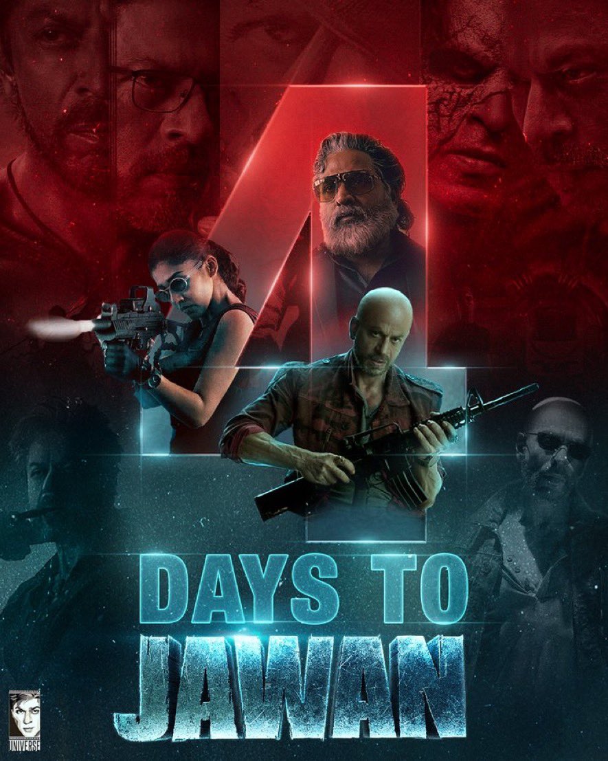 SRKAustria's tweet photo. #4DaysToJawan🔥
Nur noch 4 TAGE, um SRKs verschiedene Rollen in Jawan zu erleben 😍⚡
@iamsrk @Atlee_dir @RedChilliesEnt
#Jawan #ShahRukhKhan
#JawanInAustria 🇦🇹 https://t.co/wu0s8tWv4J