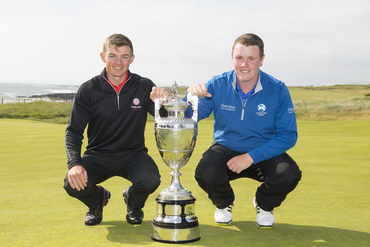 Huge congratulations to <a href="/robert1lefty/">Robert MacIntyre</a> making <a href="/RyderCupEurope/">Ryder Cup Europe</a> today!
What an awesome achievement by an incredible player! 7 years ago we had an epic day <a href="/Royal_Porthcawl/">Royal Porthcawl Golf Club</a> followed by the <a href="/WalkerCup/">The Walker Cup</a> in 2017! I'm looking forward to seeing you in action collecting points for Europe 😎