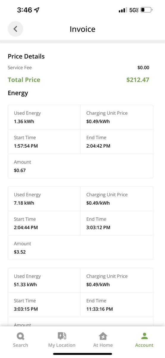 Byunghun_Chae's tweet photo. @BlinkCharging This is the 6th time I’ve been overcharged. The first time I was paid back within 2 weeks. I have requested a refund for these other charges but haven’t received anything back yet, and it’s been over a month. https://t.co/SOyhdVagq0