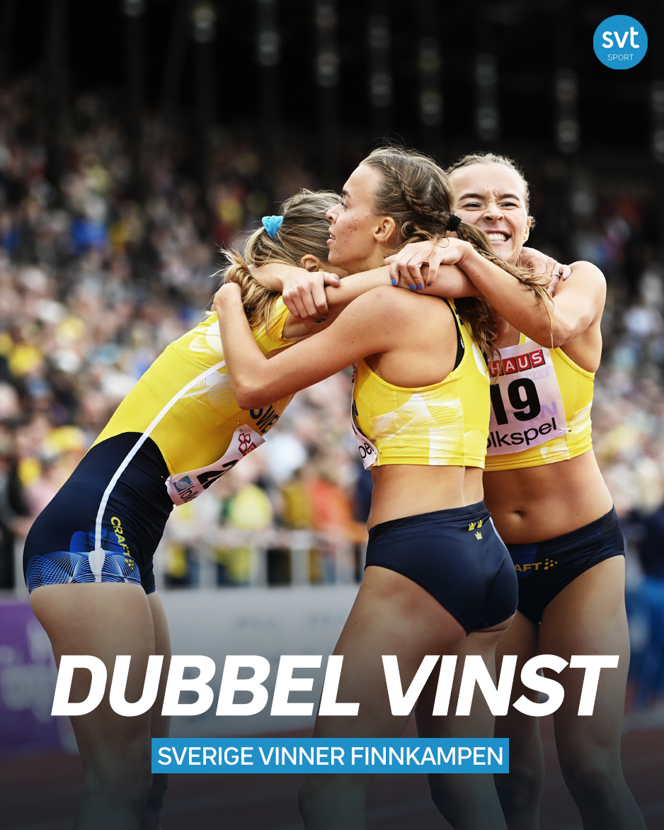 SVTSport's tweet photo. SVERIGE VINNER DUBBELT I FINNKAMPEN!! 🇸🇪🇸🇪
Läs mer 👇
https://t.co/6xQTSGOlFd https://t.co/gTKnZ3RCN8