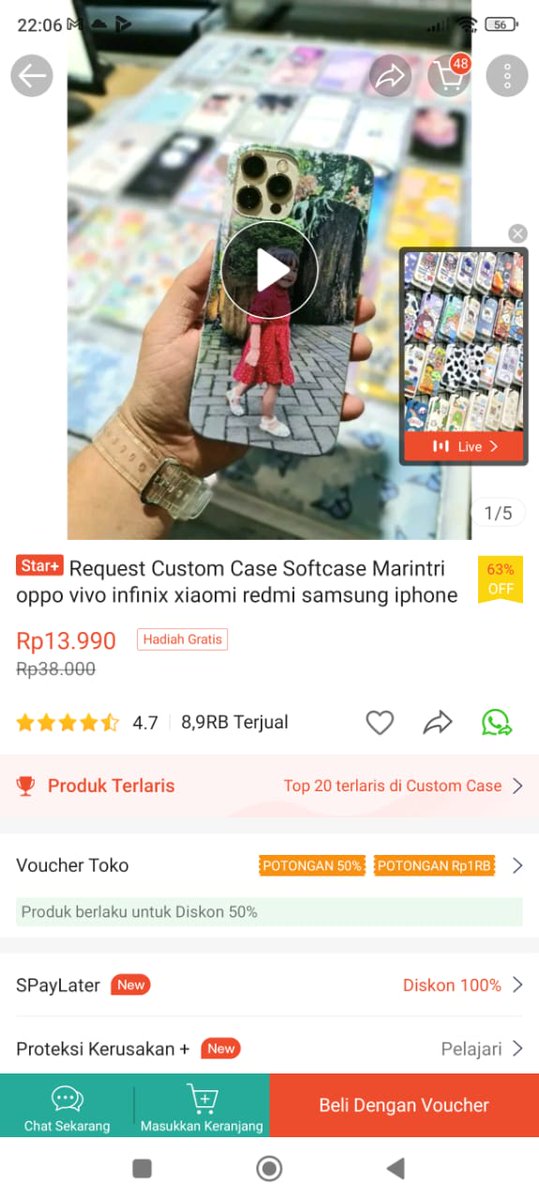 Malharhizuki's tweet image. Gass 
Casing Hp semua tipe 
Bisa request pake Muka kita guys 
Murah meriah 
Mumpung diskon 20rb

Bisa di jadikan usaha juga
shope.ee/10aRIGBGN8?sha…

#casinghp
#fyp
#viral