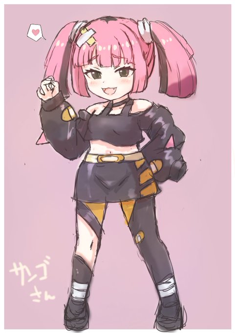 今夜もMisskeyわんどろのおえかきをはりはり…。
今回はアニメ版ポケモンからサンゴさんでした!
めすがき属性が濃い雰囲気…!ピカチュウの中の人と声が同じなのには驚きですよね!
(絵をちょっとだけ修正しました…) 