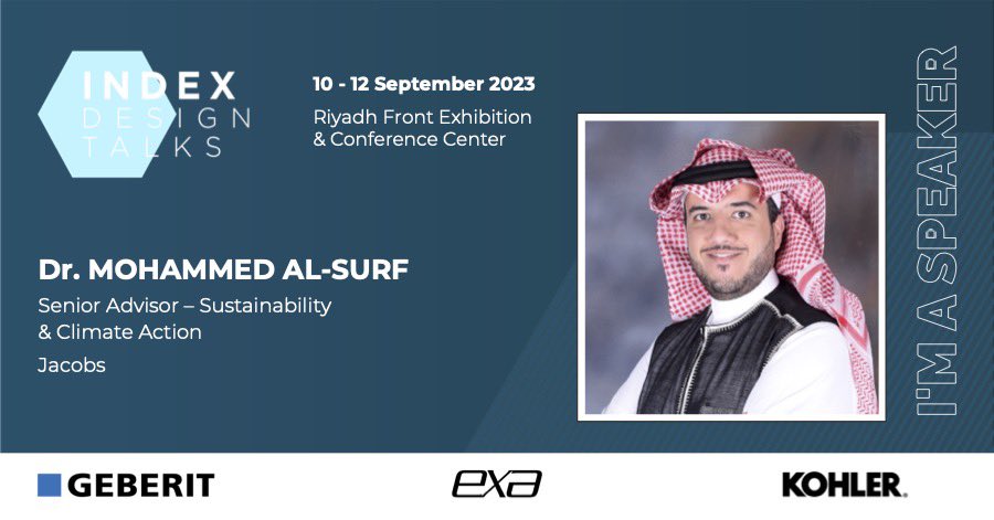 Happy to share that I’ll be speaking at the Index Saudi Arabia event in a Panel Discussion on: The designers world - A take on sustainable design 

on 12th Sep 2023 at 5:20pm

Make sure to register for the event and join me and other esteemed speakers. 

register.index-saudi.com/?utm_source=go…