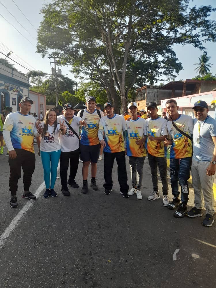 Este Domingo #3Ago se llevó a cabo en el Estado Nueva Esparta la Carrera Vírgen del Valle 10K.
#MaduroVamosPaLante