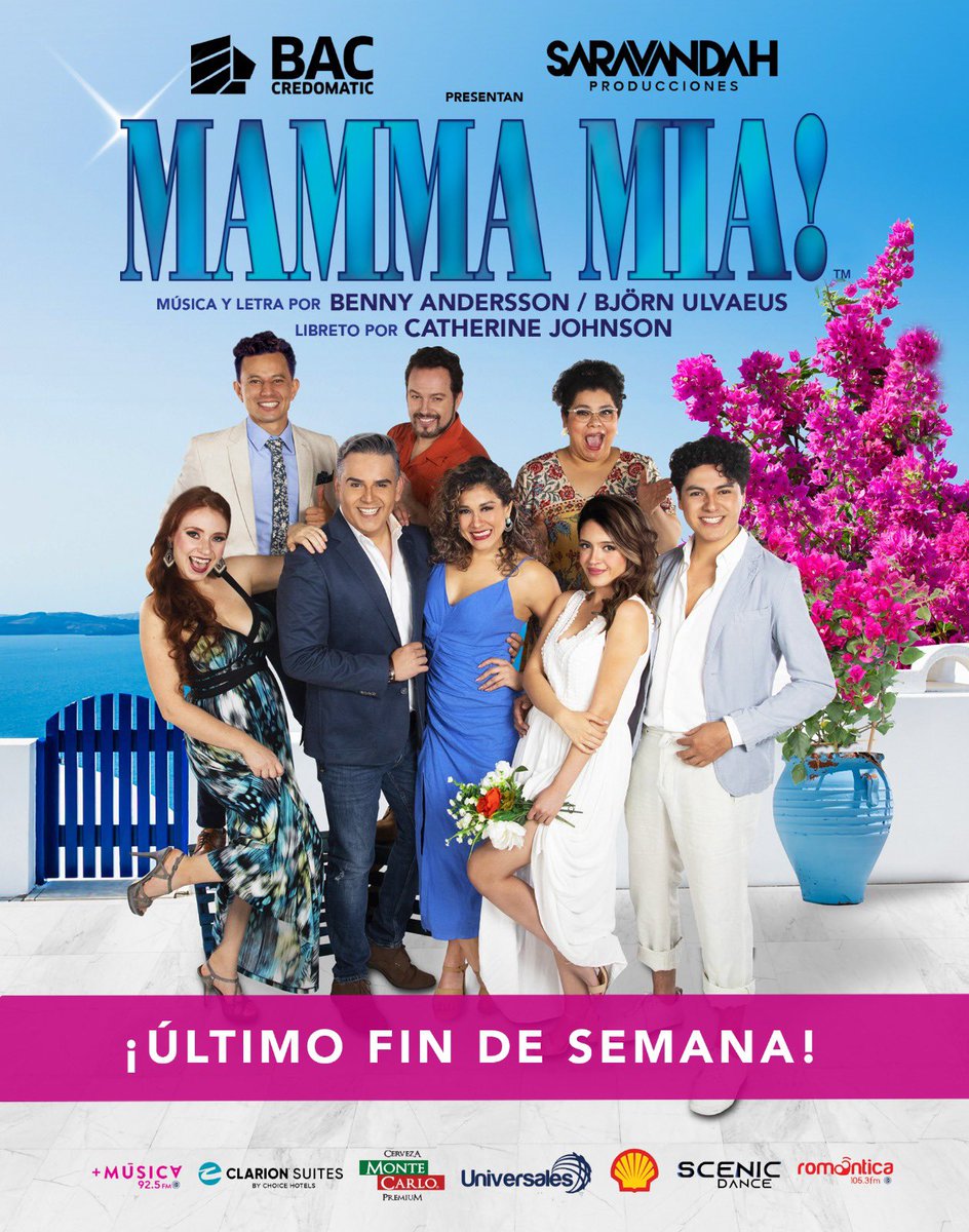 Hasta aquí nos trajo el río. 
Hoy termina #MammaMiaGT y por si nos incluyen en sus planes de hoy 
eticket.gt aún ofrece boletos para este domingo a las 4 pm en el <a href="/TeatroLux/">Teatro Lux</a>. 
¡GRACIAS!