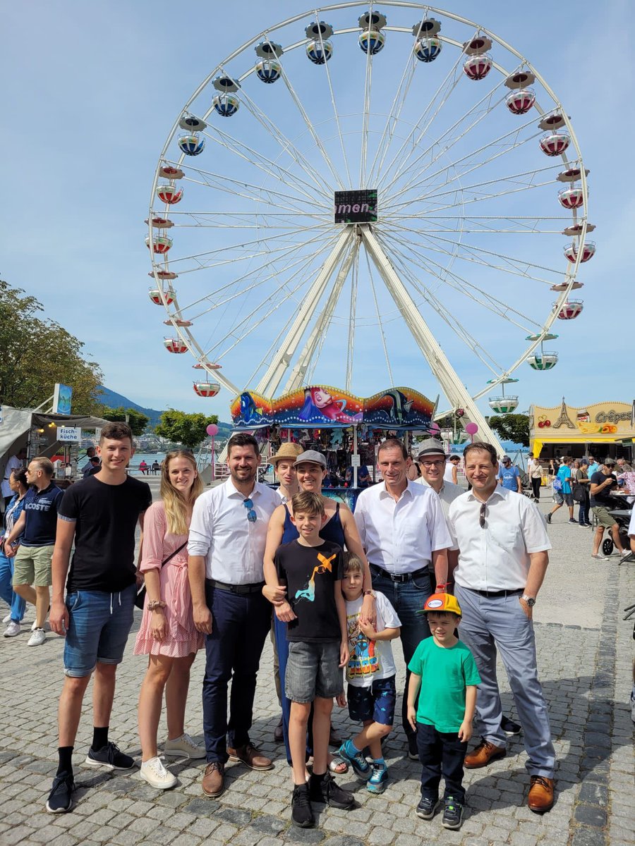 Schöner Sonntagsausflug an die Lachner Chilbi zusammen mit dem #TeamOrange, unseren Kandidierenden der <a href="/diemittesz/">Die Mitte Schwyz</a> für die Nationalratswahlen vom 22. Oktober 2023.

#teamblunschy #zämäfürschwyz