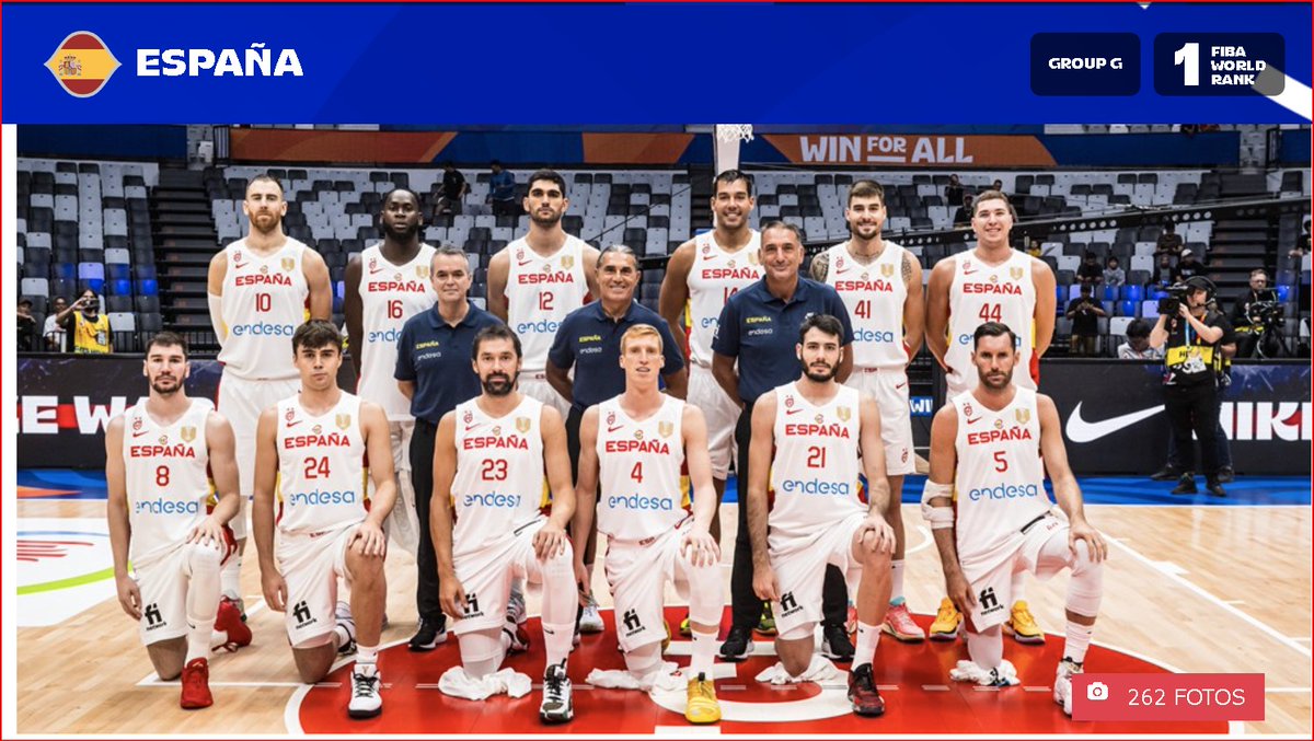 spainbaloncesto's tweet photo. Pues hemos perdido de 3
😫
España Vs Canada
🇪🇸🏀 #Winforall
#winforSpain
#winforespaña
#FIBAWC
#LaFamilia
#LaSeleccionEspañoladeBaloncesto #SpainBaloncesto #basketball #ESPBasket #VamosEspaña #Team https://t.co/3dBx5NS067