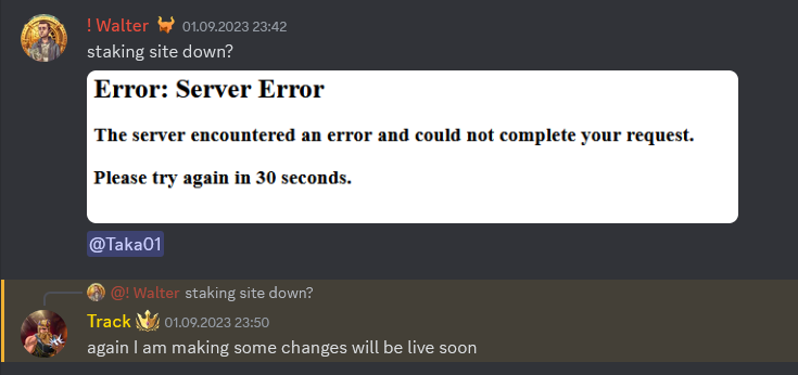 Lifeline122333's tweet photo. @SolMintDaily the absolutely bullshit team i have ever seen! @Dworfz first they told us that they get RUGGED by a guy named KAI and now the remaining team is rugging the complete community by locking there nfts!
Look how stupid and unprofessionel they answering, https://t.co/ZM1rb786Zf