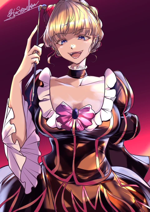 うみステ記念に描いたベアトです!!Beato in celebration of the Umineko Stage! 