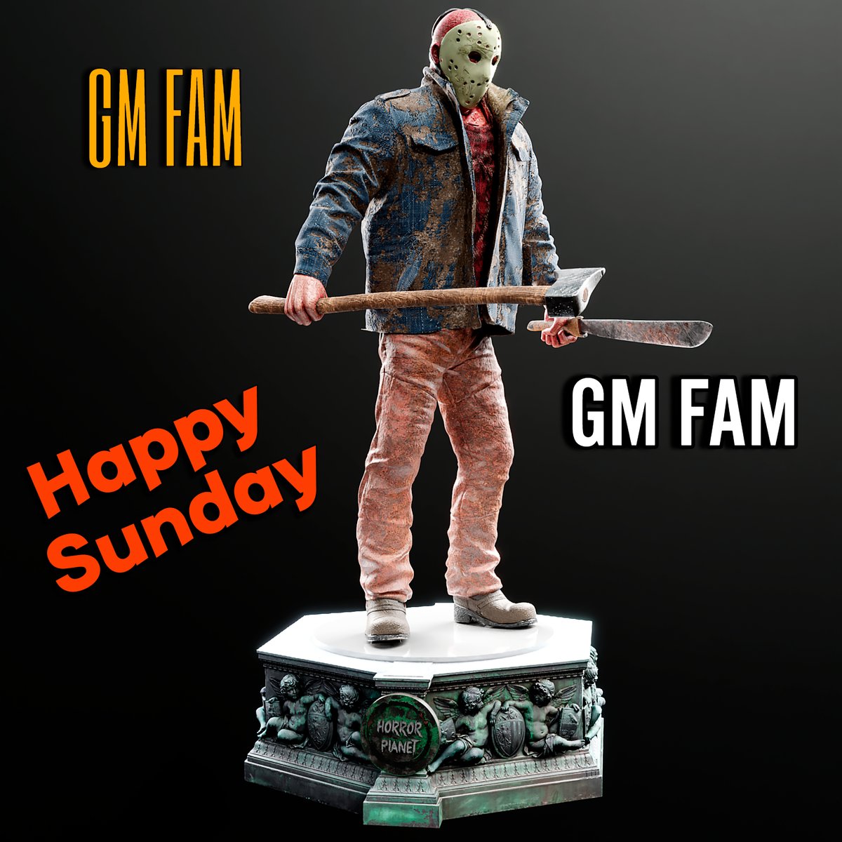 GM Fam X. Sunday is the perfect day to delve into the world of horror. Say hello to your favorite horror characters, if only because of common fears - today we're going to show that the real horror lives inside of us! #Horrorfam #HorrorFanatics #HorrorGames