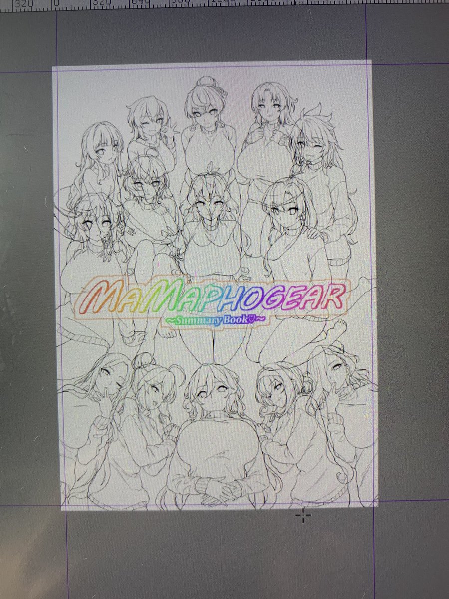 線画おわぁり〜
明日から塗り絵やぁ〜ᐠ( ᐛ )ᐟあと少しぃ‼️ 