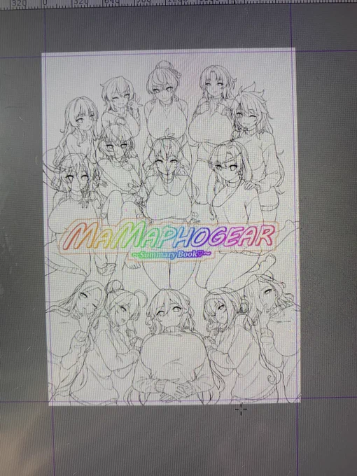 線画おわぁり〜
明日から塗り絵やぁ〜ᐠ( ᐛ )ᐟあと少しぃ‼️ 