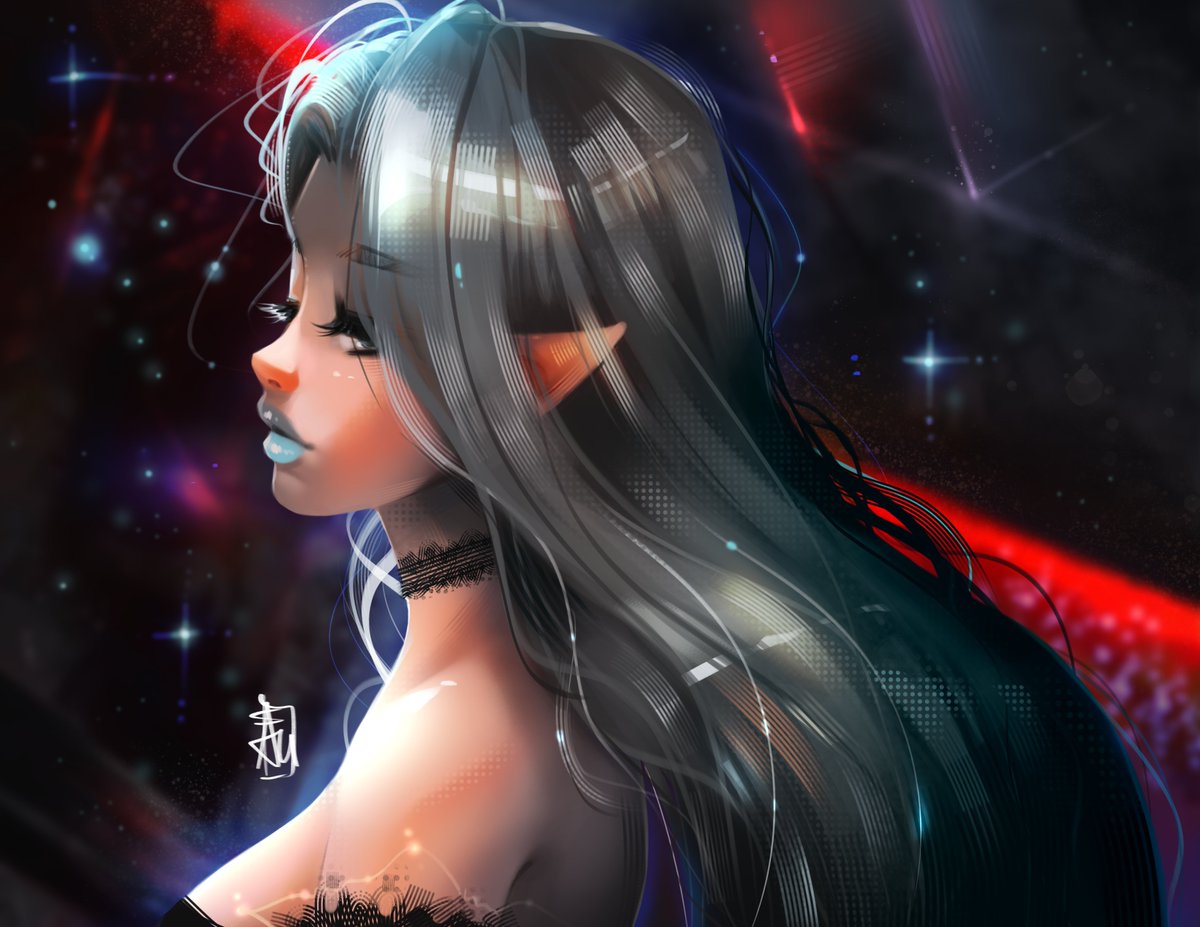 Ysayle from Final Fantasy XIV. Took about 4 hours and 36 minutes to complete within Photoshop. I'm so happy with how this piece turned out. Wish I drew her back in 2015! ❄️

#FFXIV #FF14 #FinalFantasyXIV #FFXIVART #FF14イラスト #FF14ART #FFXIV10th #ysayle #fanart #wacom