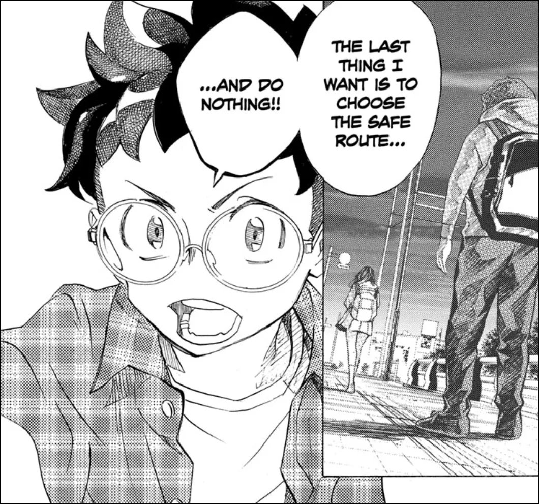 Show-ha Shoten!, Ch. 21: Azemichi takes a chance to revise the team’s act just before the competition begins! Read it FREE from the official source! bit.ly/44x0nq3