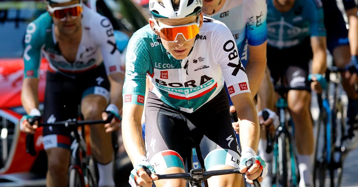 German's Kamna wins Vuelta stage nine, Kuss stays in red reut.rs/3qZvr46