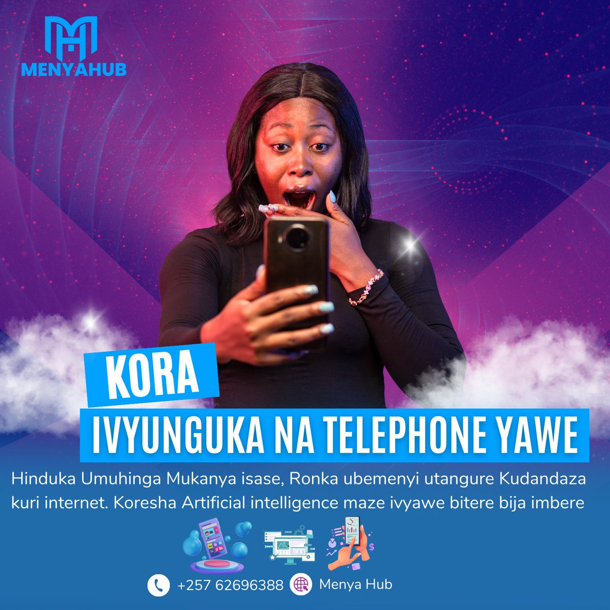 Menya Hub, ushobora kuronka ubumenyi Canke ama services atandukanye Aho woba uri hose kwisi kandi wibuke gukoresha telephone yawe ivyunguka. #menyahub #OnlineBusiness #onlinecourses