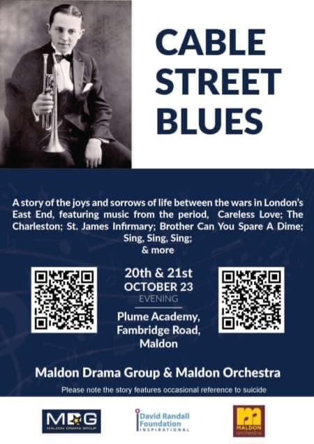 Coming soon, a joint production with Maldon Orchestra in aid of The David Randall Foundation ❤️ tickets available now ticketsource.co.uk/mdg