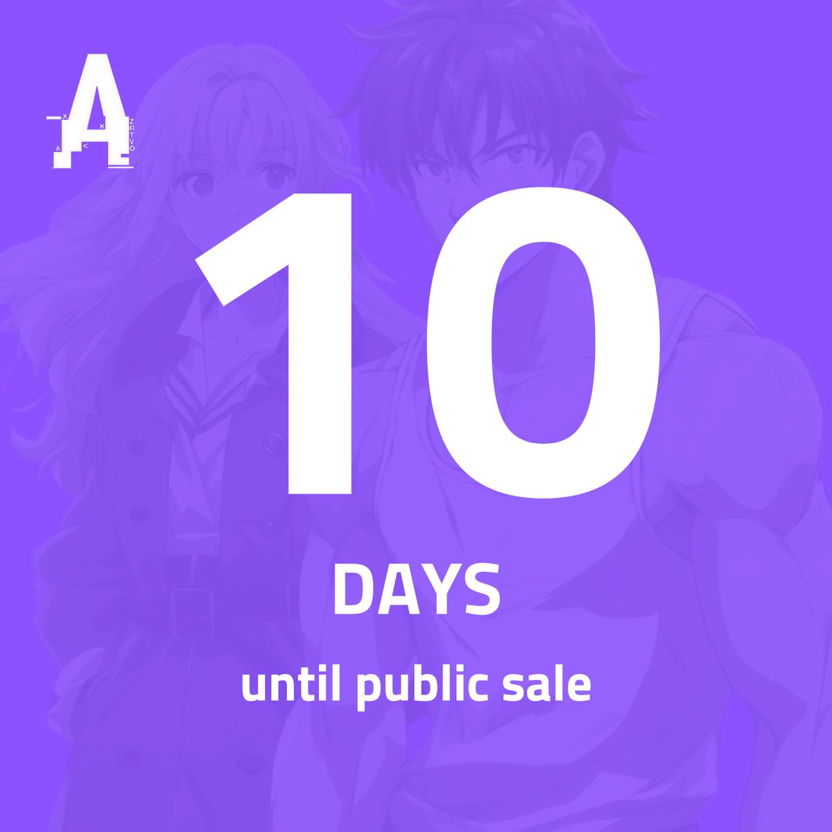 real_azurek's tweet photo. Azurek Public Sale is coming in 10 days! 🔥

⏰On 13th September 17.00 UTC we will hold our public sale.

🎁COMMENT your Ethereum address to receive a gift.

❤️FOLLOW us for more updates!

#azurek #Giveaway #ethereum #cryptocurrencies #publicsale #CRYPTONEWS #anime #gift https://t.co/DJ2hRmeGiR