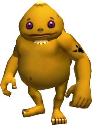 DaveMcNamee3000's tweet photo. he looks exactly like a Goron https://t.co/Zr05DvQ2TF
