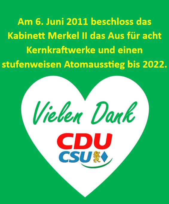 AMazzeppa's tweet photo. @_FriedrichMerz Informieren Sie sich und bleiben Sie bei der Wahrheit!
Nukleare Brennstoffe sind endlich, schaffen neue Abhängigkeiten, AKWs bleiben ein Hochsicherheitsrisiko, sind ohne hohe staatliche Subventionen ineffizient und haben ein #Endlagerproblem für 1000e zukünftige Generationen https://t.co/D1ITfyLoLr