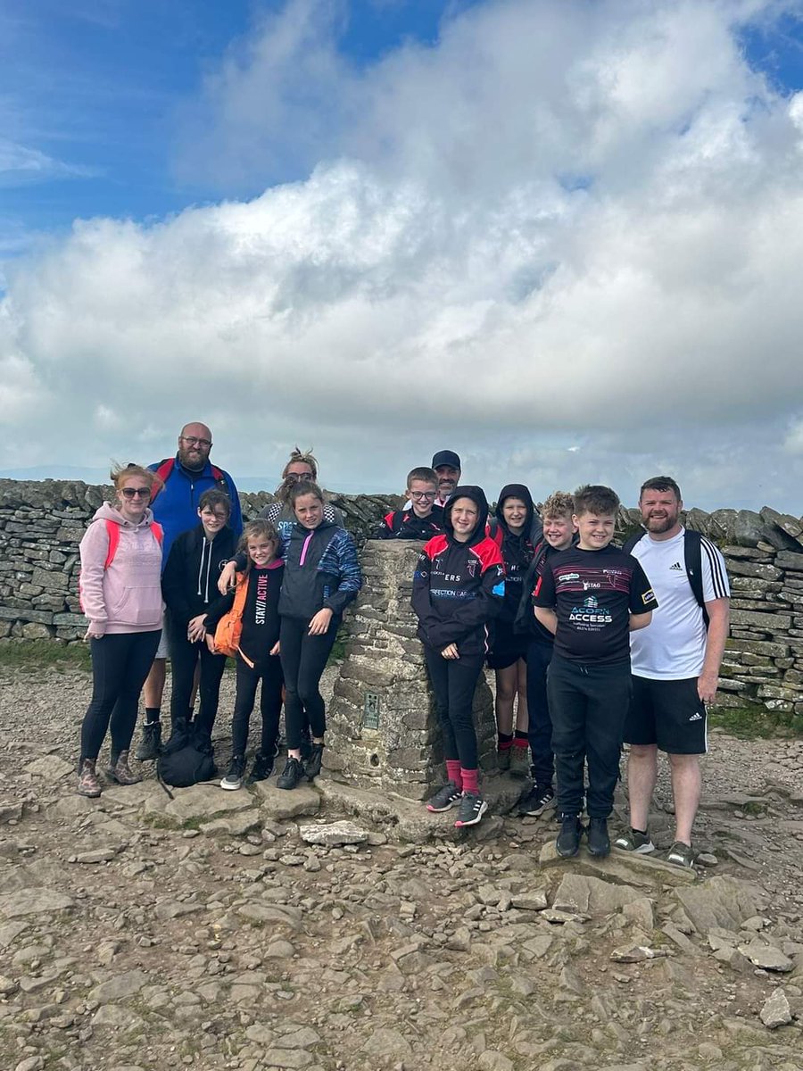 Well done to Tiffany for completing the Pen-Y-Ghent circular walk with her rugby team @Farnley_Falcons 
@BbgYear7 #Rugby #penyghent #teambbg #belongatbbg #bbgclassof2028