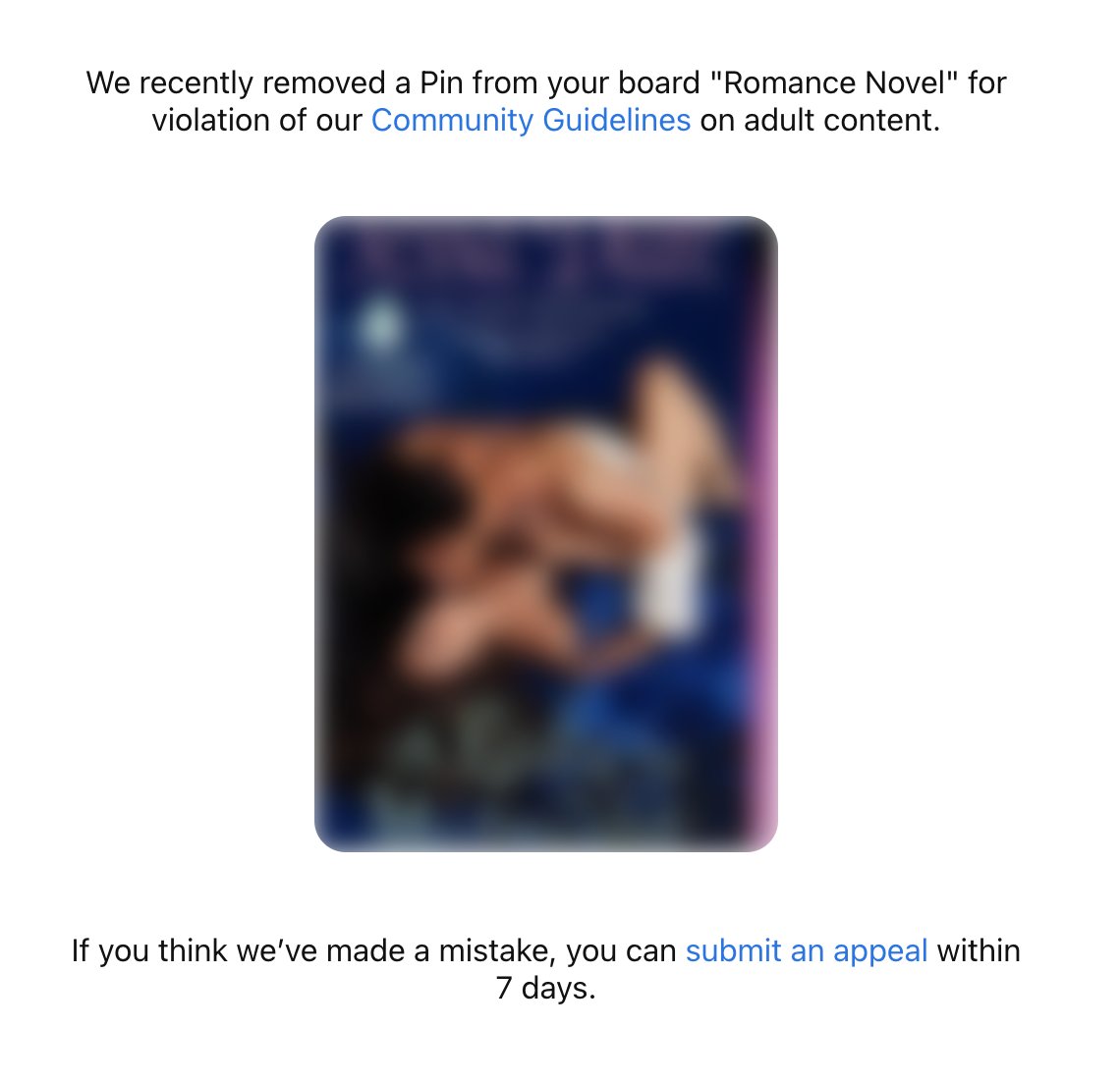 Clinch covers getting auto-removed from my Pinterest account....anyone know which one this was?