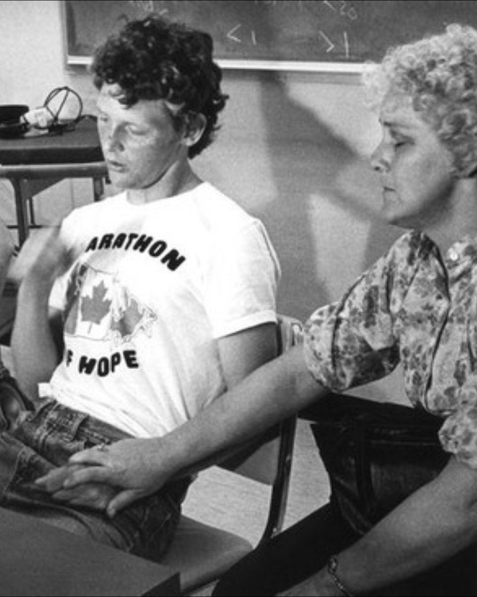 #OnThisDay – September 3, 1980

After being admitted to the hospital, Terry told reporters, “If there is any way I can get out there and finish it, I'll go back to Thunder Bay and start again.”

Join the #TerryFoxRun and help continue Terry's legacy: run.terryfox.ca